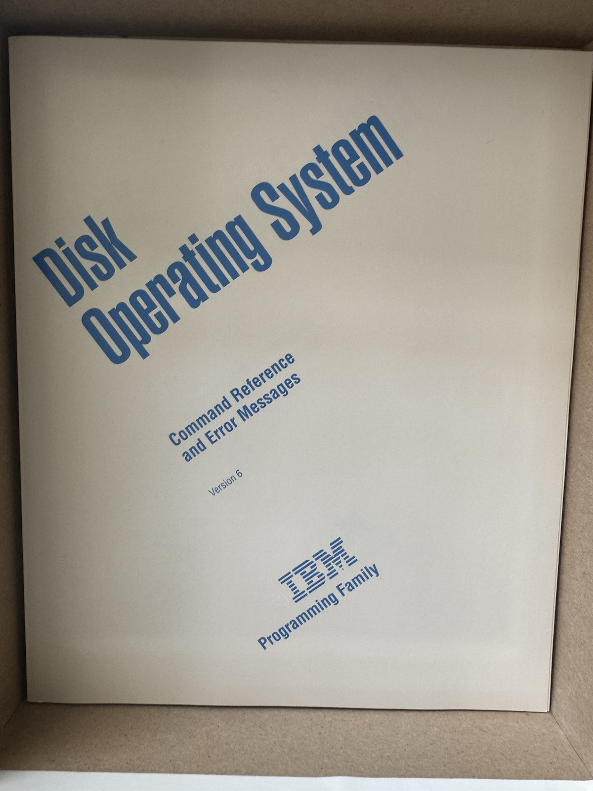 IBM PC DOS 6.1 Upgrade Edition 1993 – Retail Big Box Version!