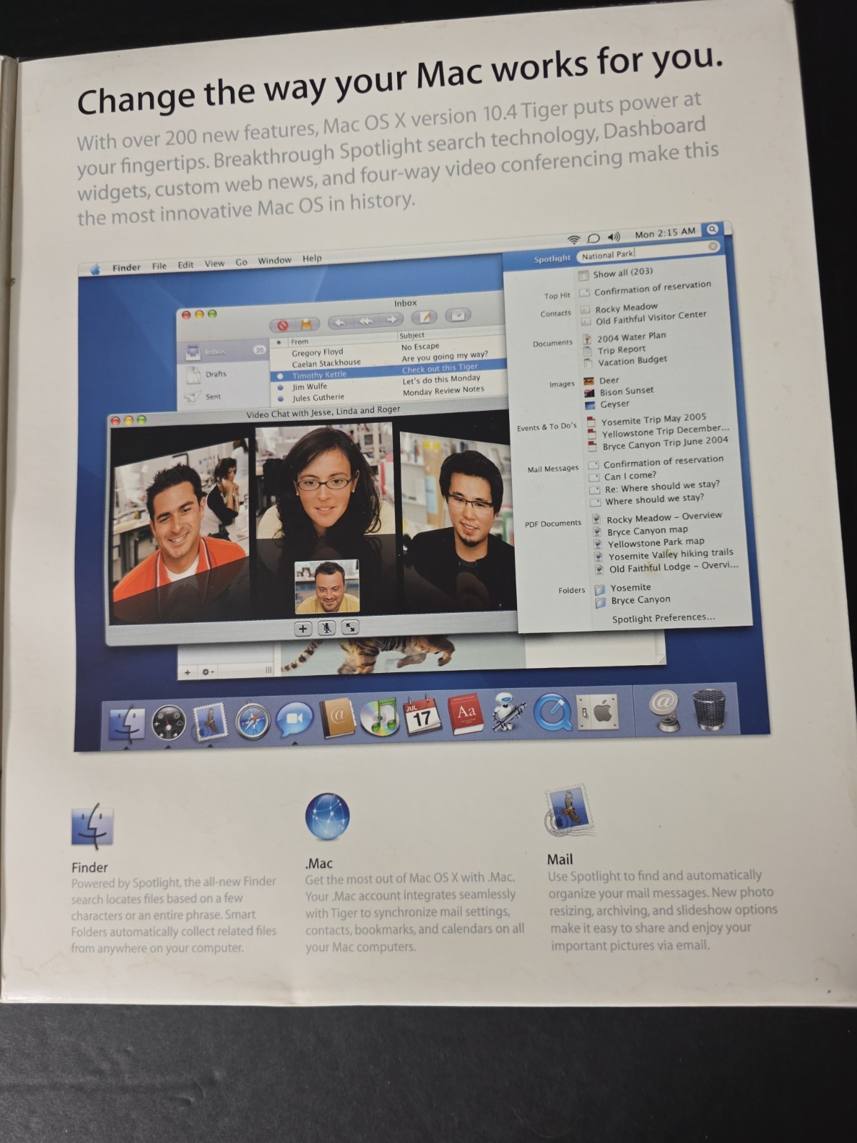Apple Mac OS X 10.4 Tiger Full Version for Mac M9639ZA New Sealed NIB *Read*