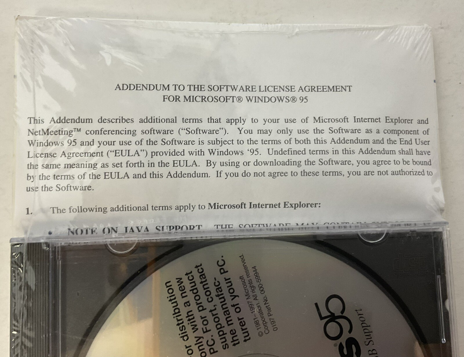 Windows 95 Hewlett-Packard Based Operating System ElectronicsRecycledCom