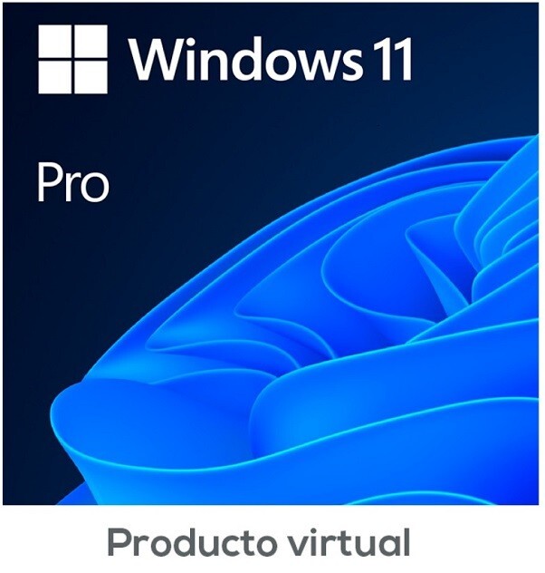 Sistema Operativo Microsoft Windows Pro 11, 64-bits All Languages PK Lic Online