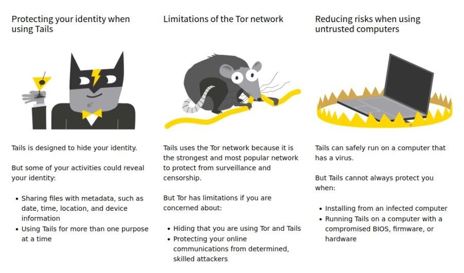 TAILS, Tor Network linux distro „Hide everything you do online with one dvd” USA
