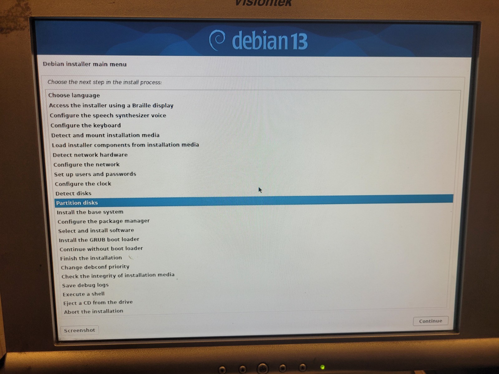 Debian 13 Linux „Trixie” x64 Installer on 16G USB Stick Rock Solid Linux Distro!