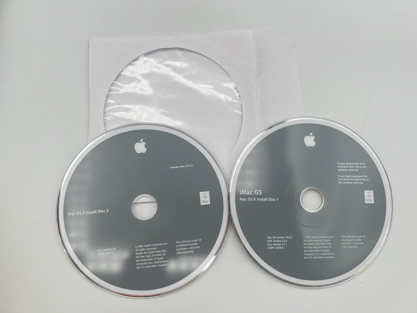 Apple iMac Software Lot Microsoft Office 2011 & 2004 Mac Snow Leopard OS X Insta