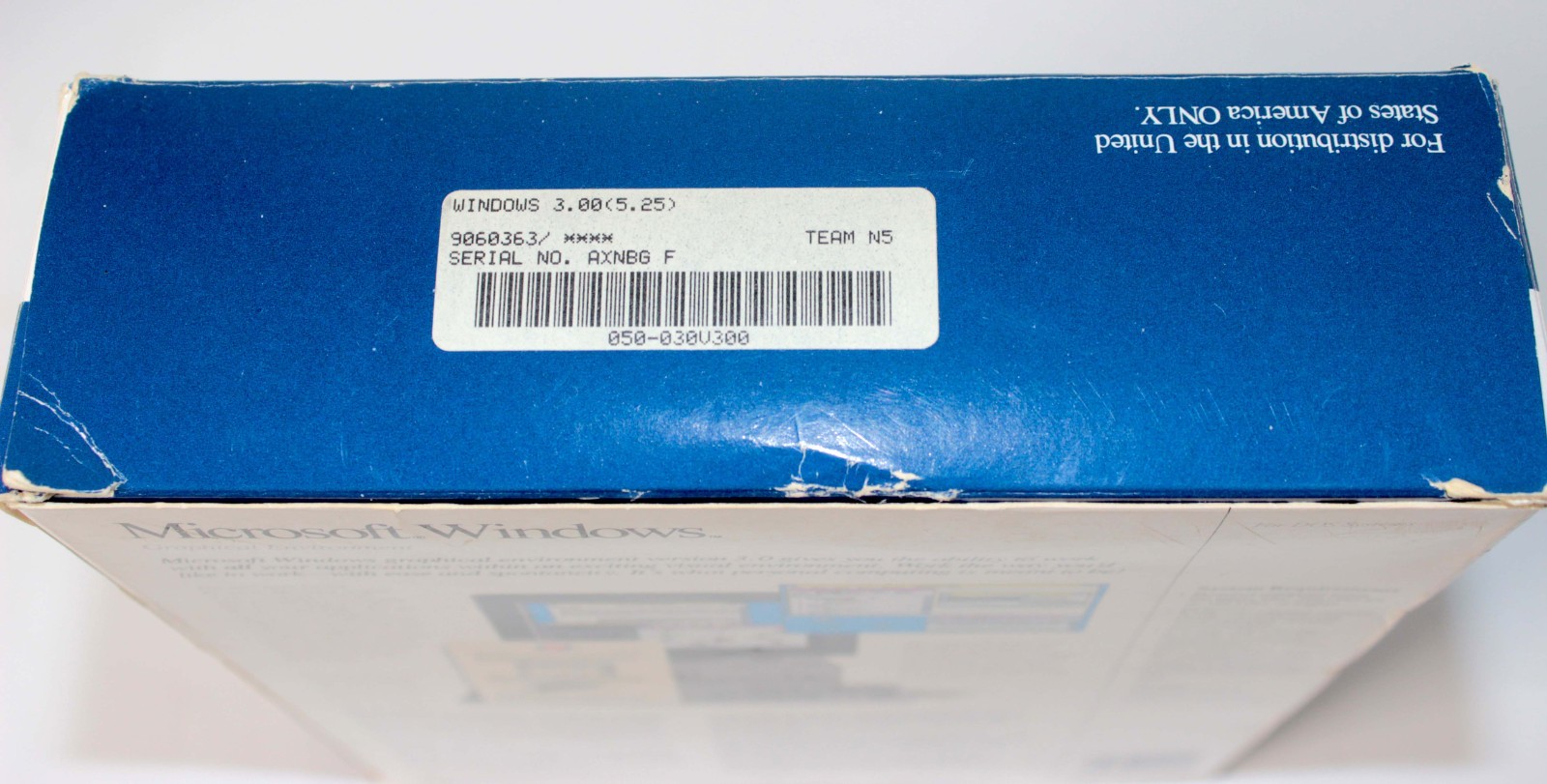 Microsoft Windows 3.0 with 5.25″ Version Floppy Disk