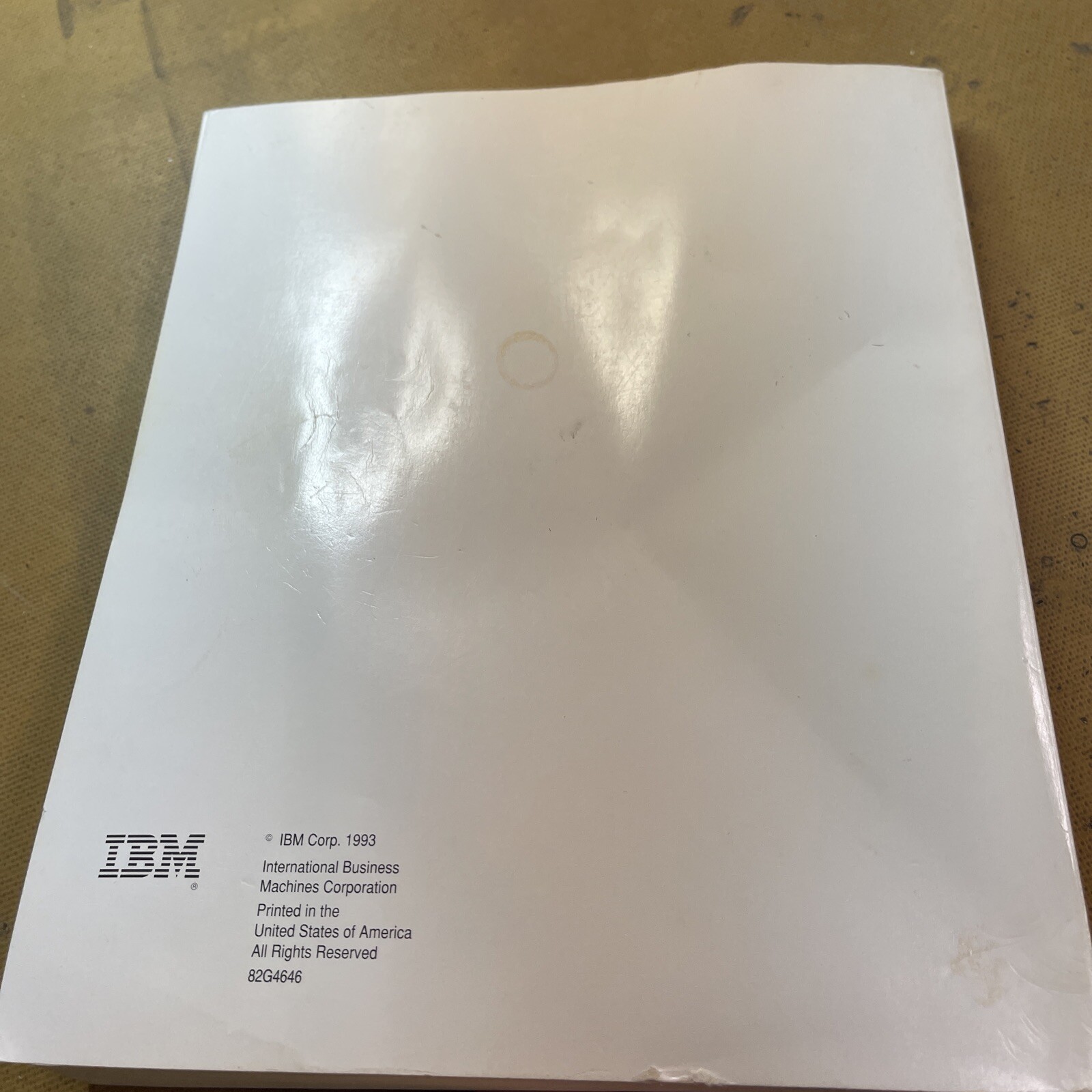 vintage IBM PC DOS 6.1 users guide manual