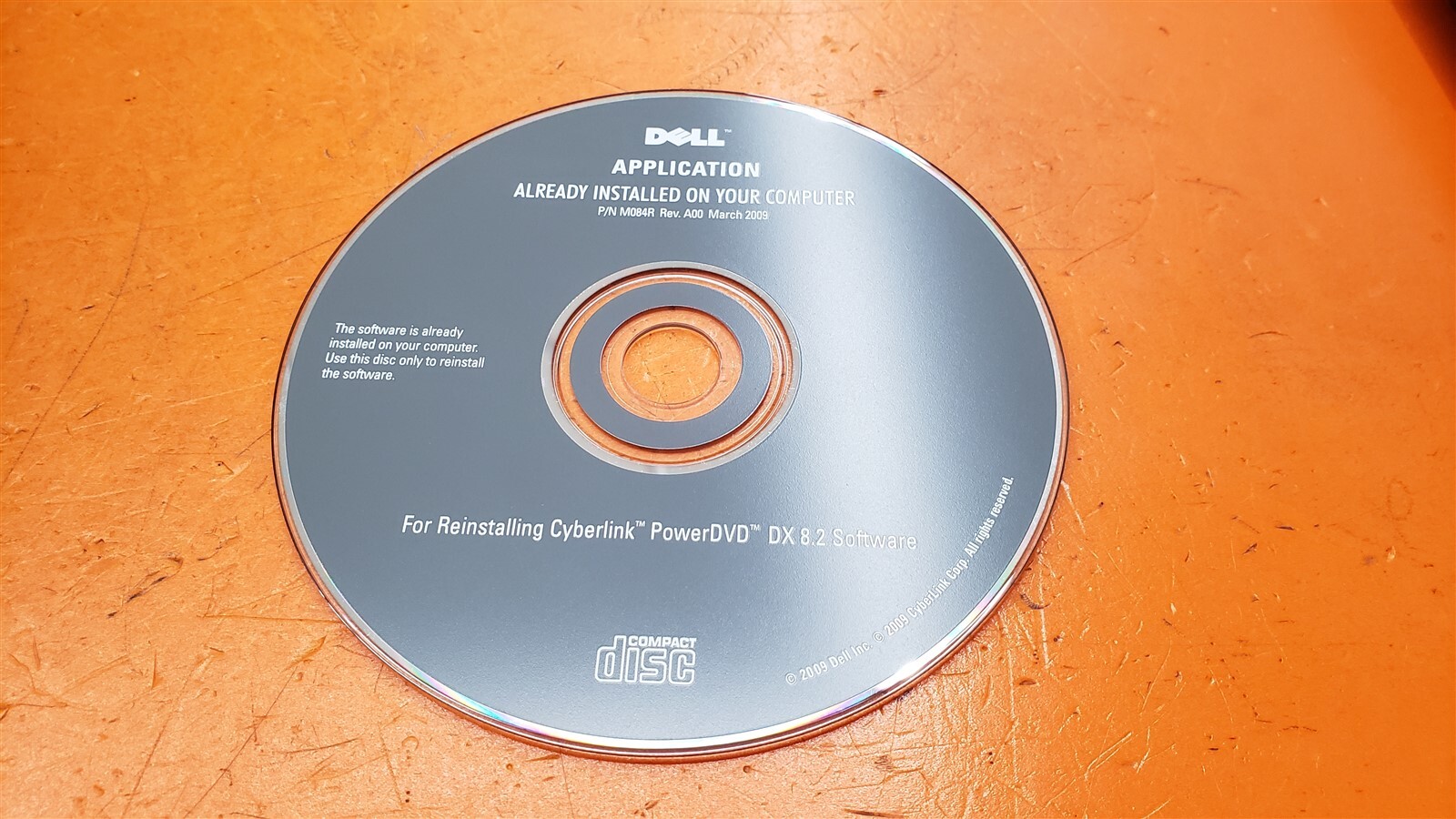 ⭐️⭐️⭐️⭐️⭐️ Dell Application Cyberlink PowerDVD DX 8.2 Software Reinstalling CD