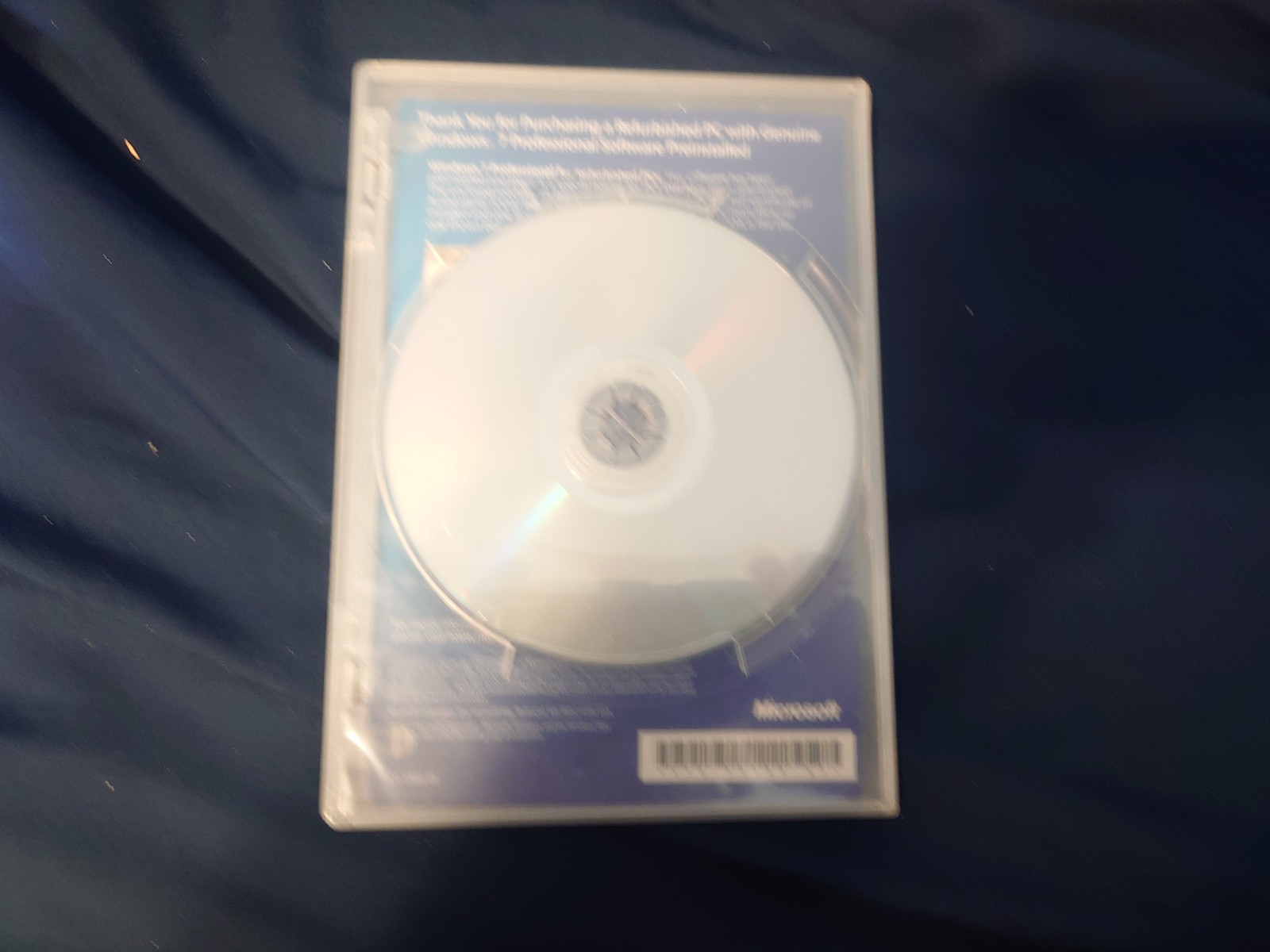 Microsoft Windows 7 Professional 64 Bit Operating System (FQC-08289)
