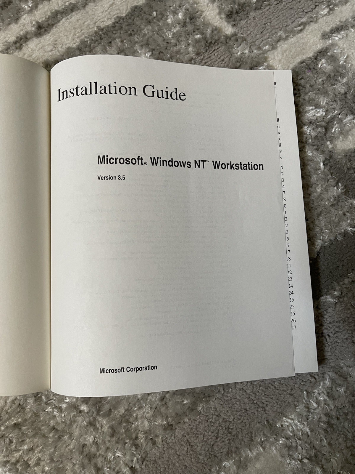 Microsoft Windows NT 3.51 Workstation, No Discs
