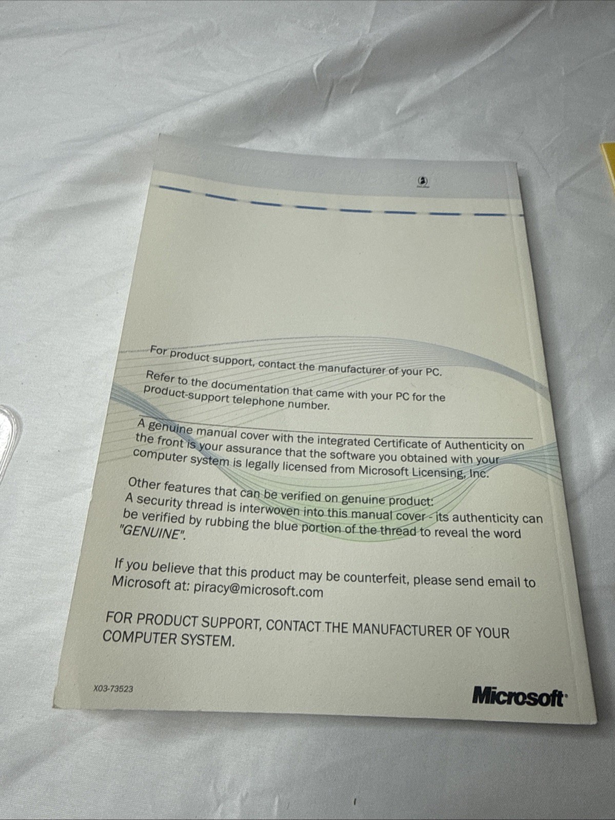 Microsoft Windows 98 Getting Started Booklet W/ Used Key w/ CD & Boot disk
