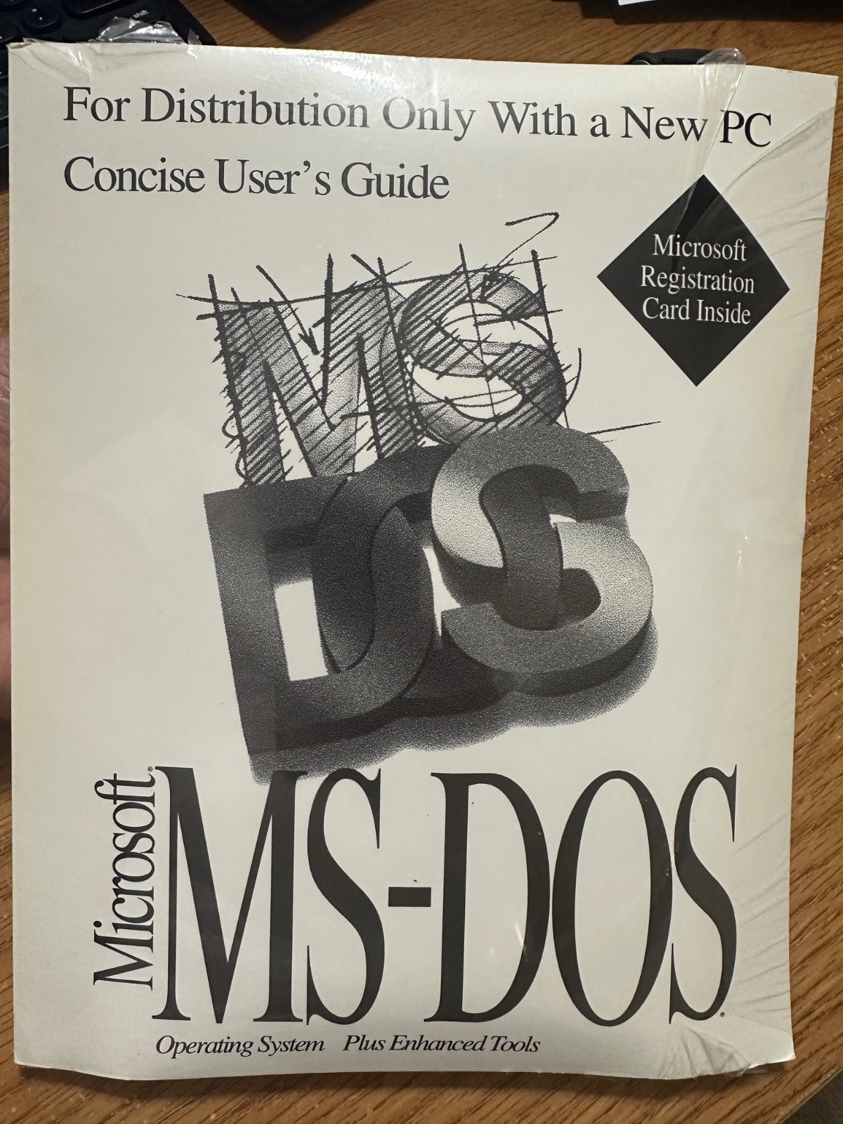Microsoft MS-DOS Operating System SEALED NEW „Plus Enhanced Tools”