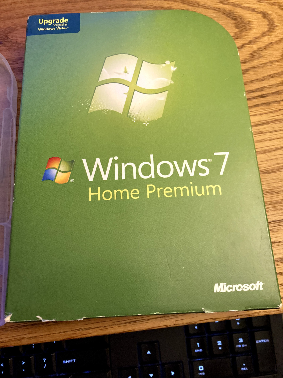 Microsoft Windows 7 Home Premium Full 32 Bit & 64 Bit 2DVDs In Box Vista Upgrade