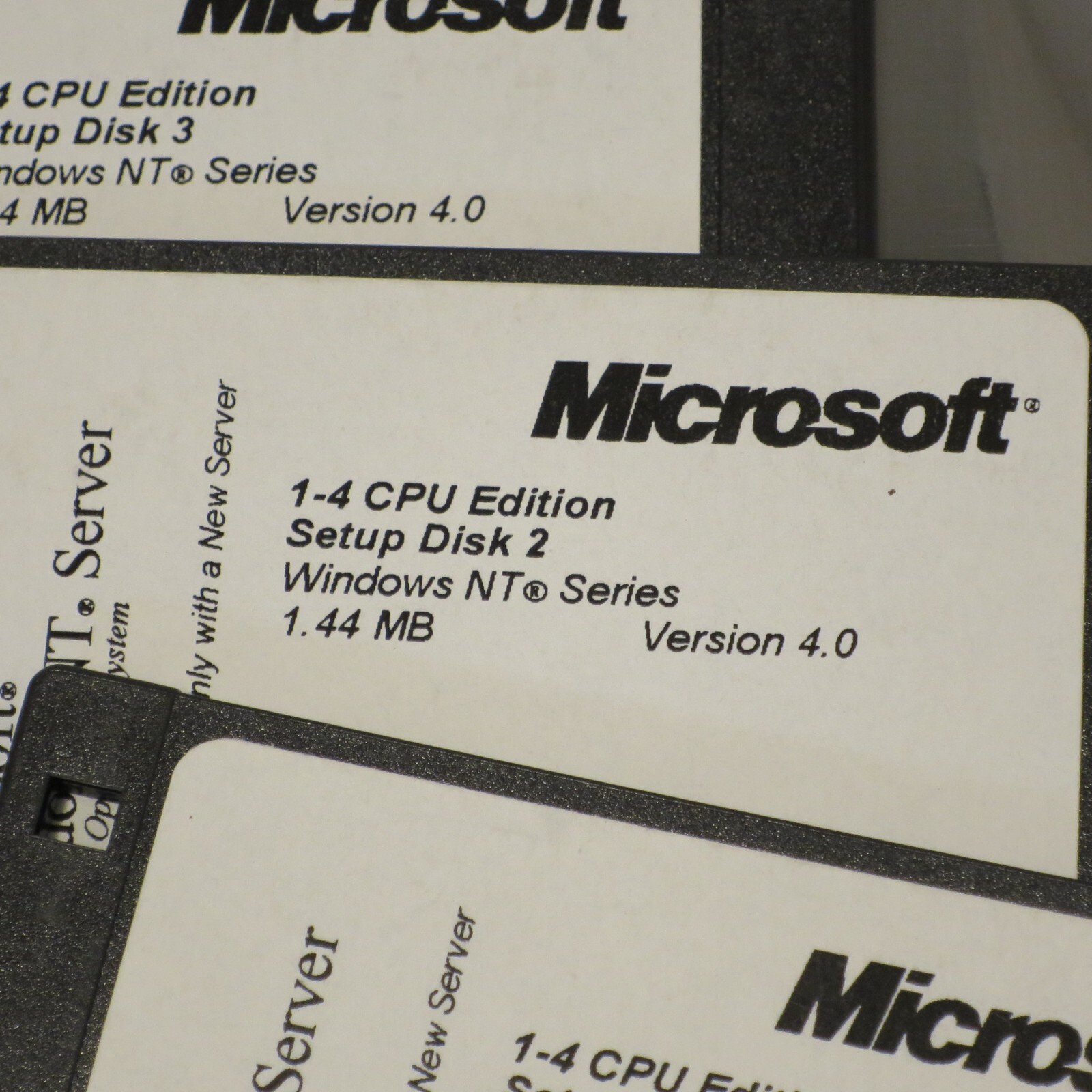 Microsoft Windows NT 4.0 Workstation 1-2 CPU Floppy Setup Disk Set (Tested) – 11