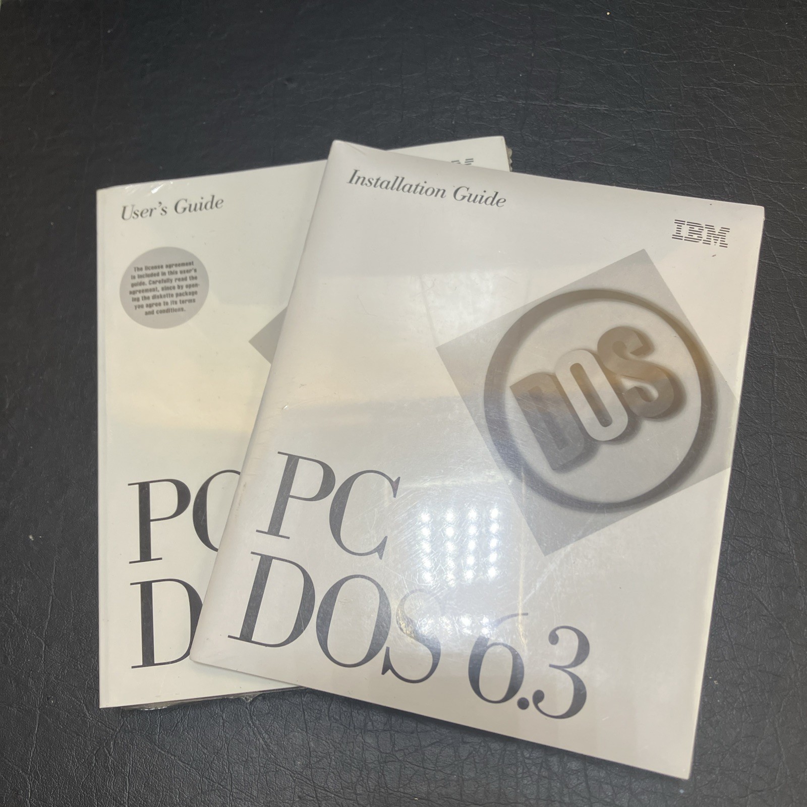 IBM PC DOS 6.3 User’s Guide Manual And Installation Guide Brand New Sealed (A2)