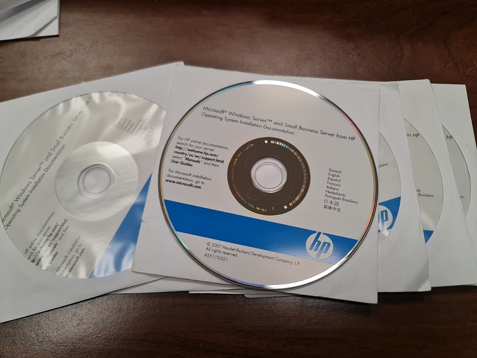 HP 455110-021 WINDOWS SERVER OPERATING SYSTEM INSTALLATION DOCUMENTATION NEW