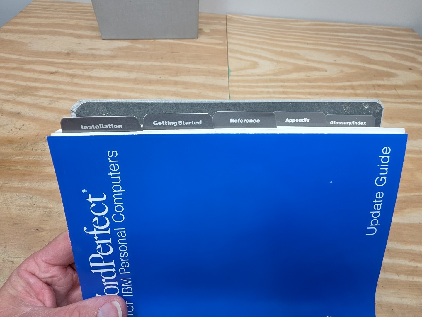 WordPerfect 1988 Installation Set – 5.25” Disks – Manual & Reference – Untested