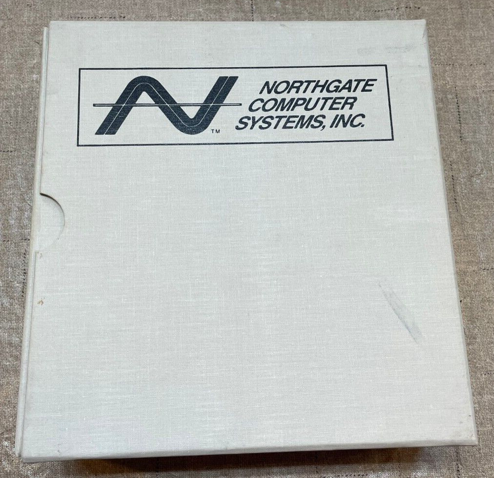 Northgate Computer System Microsoft MS-DOS & GW Users Guide & 6 Discs 1988 Rare
