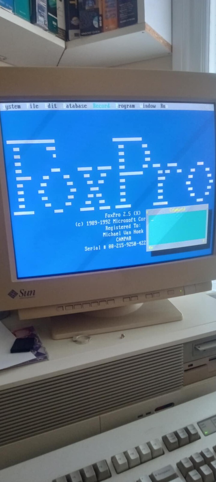 Microsoft Visual Basic 3, 4, C++, FoxPro 2.5, 2.6 1.44 Mb floppy diskette dev