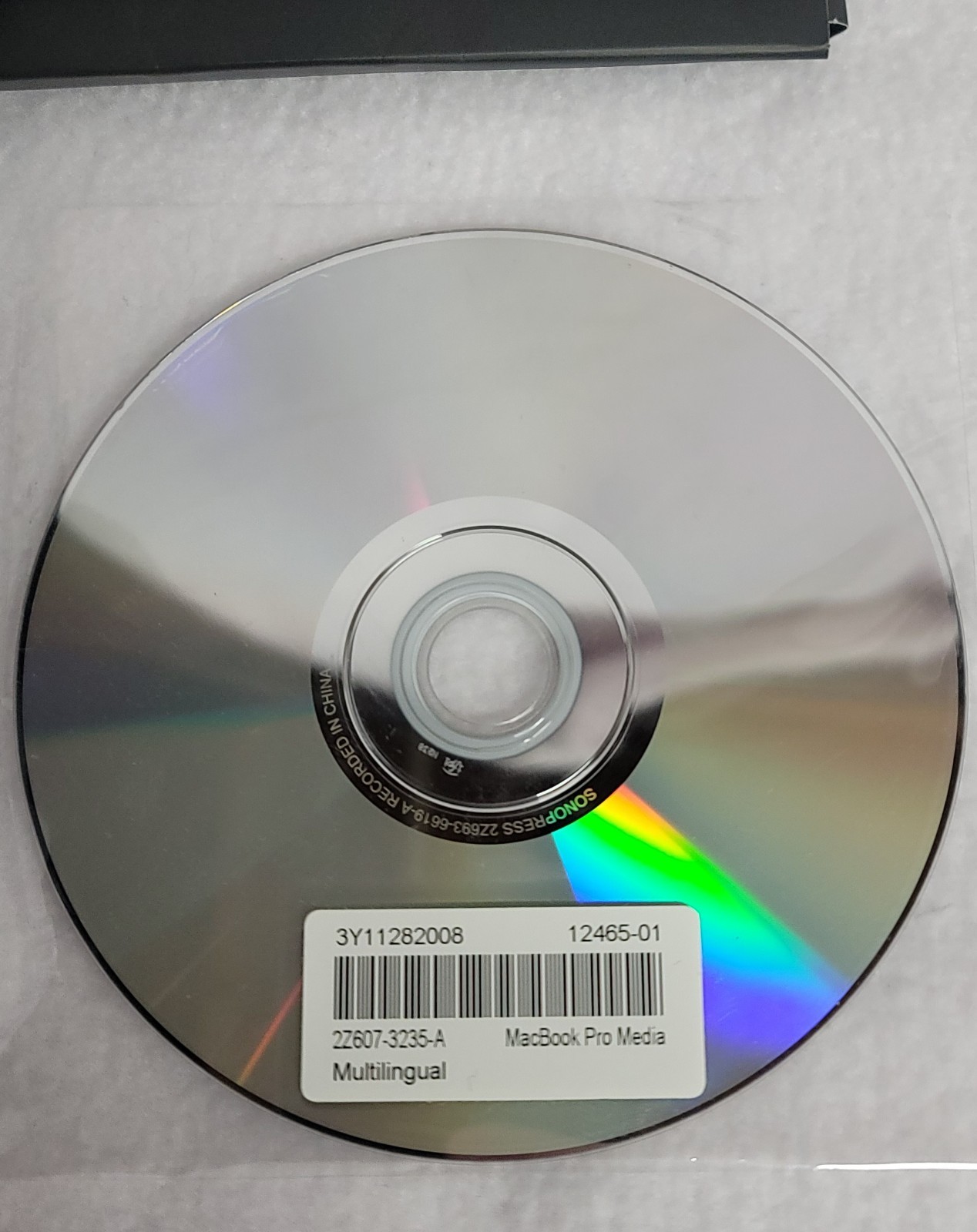 Apple Mac OS X Install Disc 1 & 15″ Macbook pro Apps Version 10.5.5 OEM DVD +++