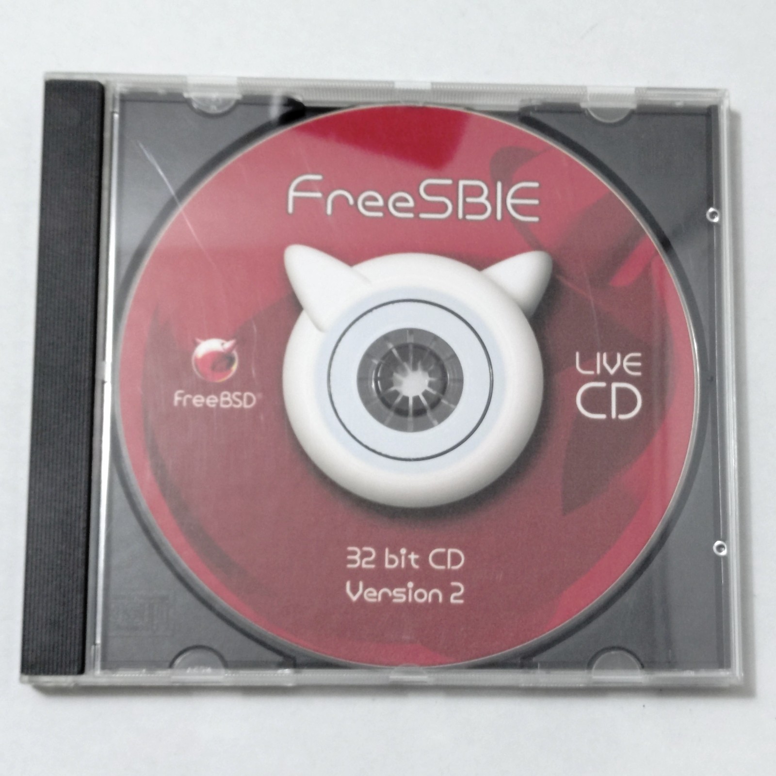 Vintage Linux CD – FreeBSD Live CD FreeSBIE 32bit Version 2 – Excellent Condition