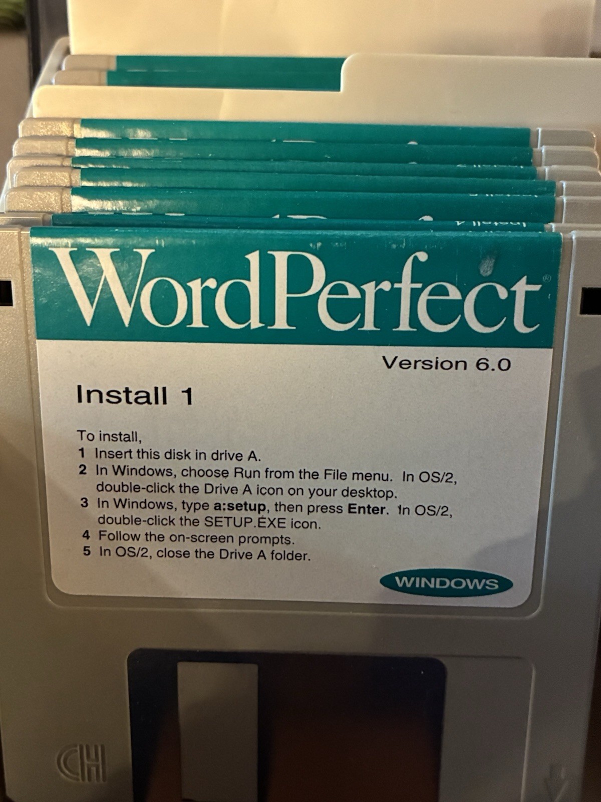 Disks For Windows 3.1, Lotus 1-2-3 For DOS, Lotus Freelance Graphics & More