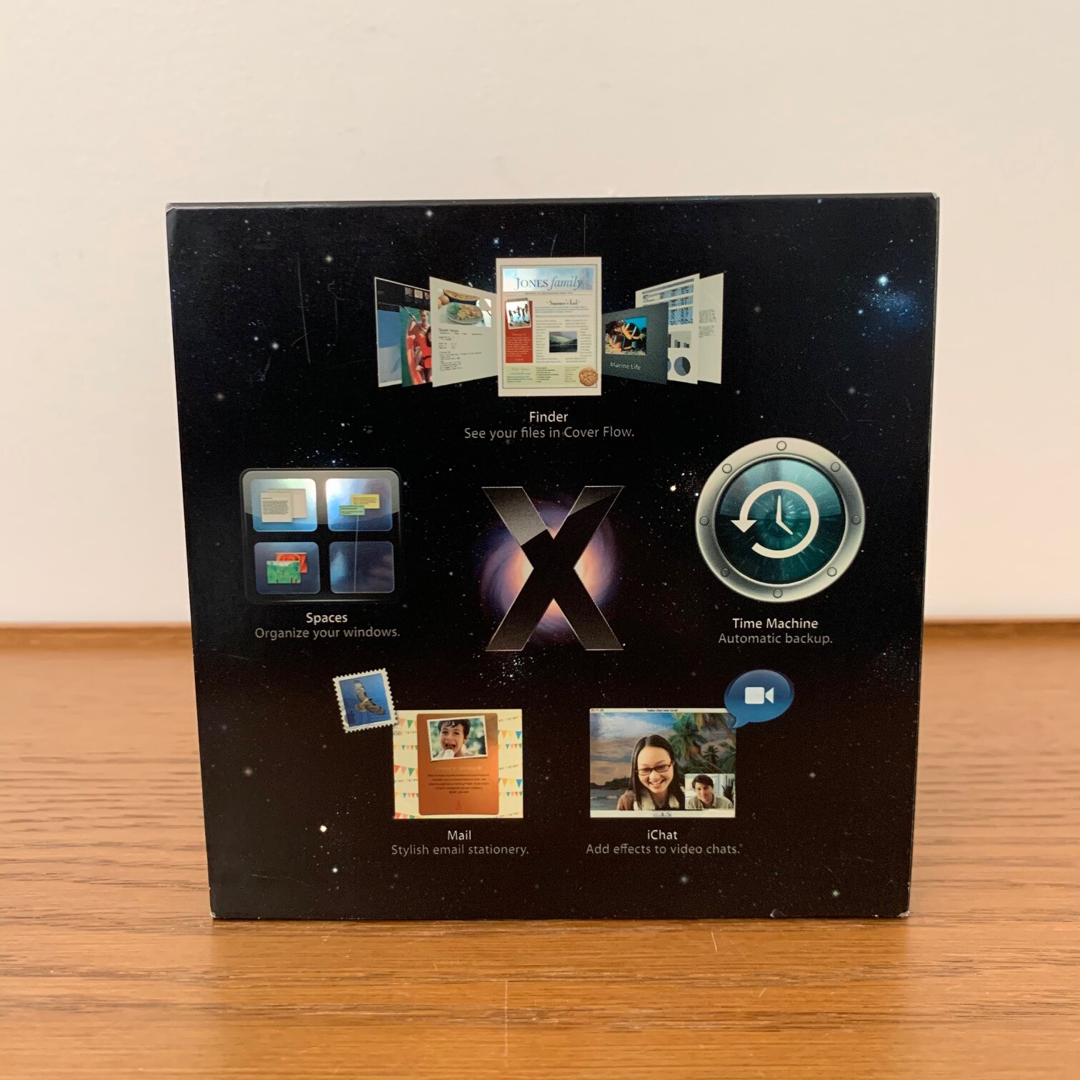 APPLE MAC OS X LEOPARD VERSION 10.5.1  RETAIL INSTALL DVD WITH MANUAL (MB427Z/A)