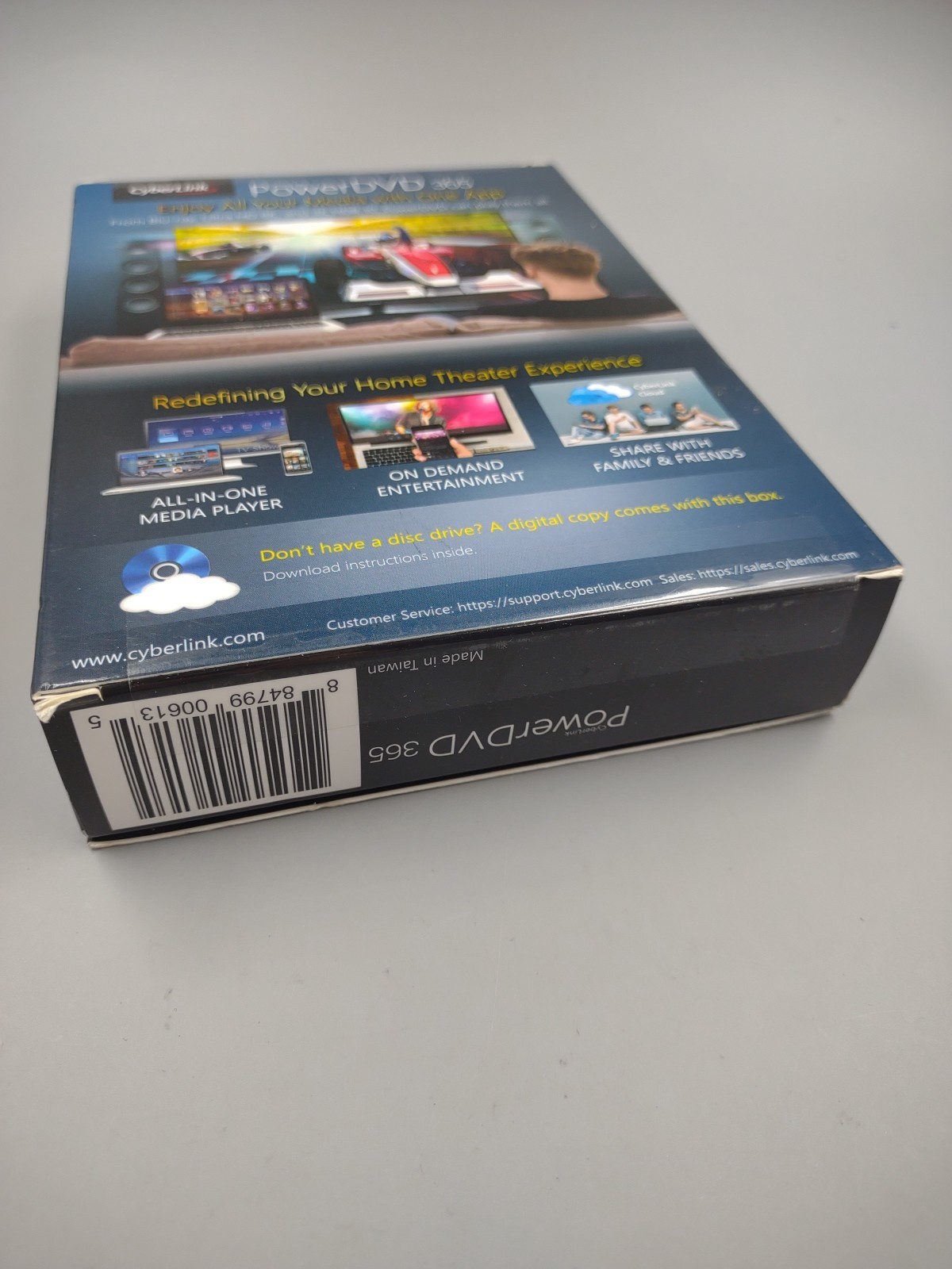 CyberLink PowerDVD 365 1-Year Subscription (1 PC)