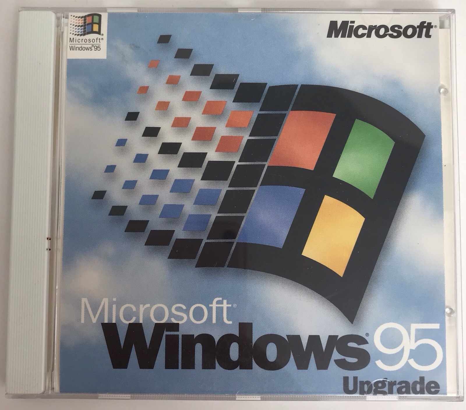 Microsoft Windows 95 Upgrade Big Box Software with CD-ROM, Product Key, Manual