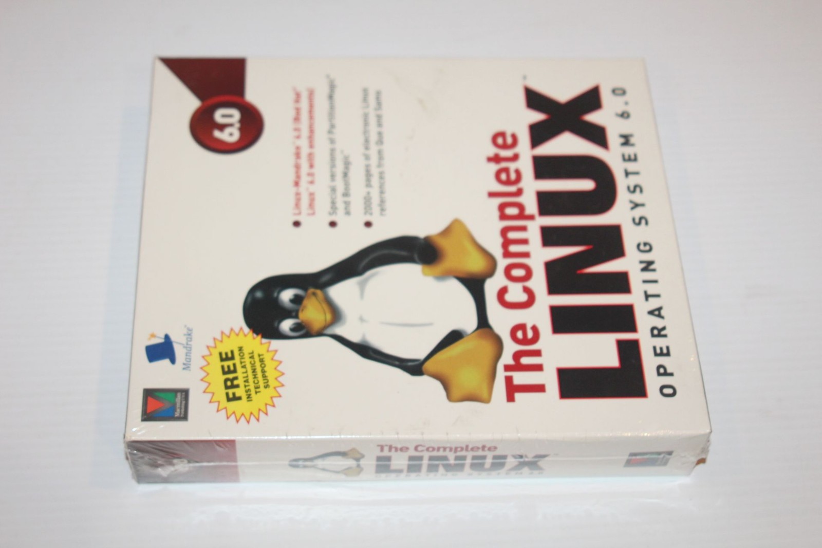 NIB Sealed – Complete Linux Operating System 6.0 Linux Mandrake Red Hat Edition