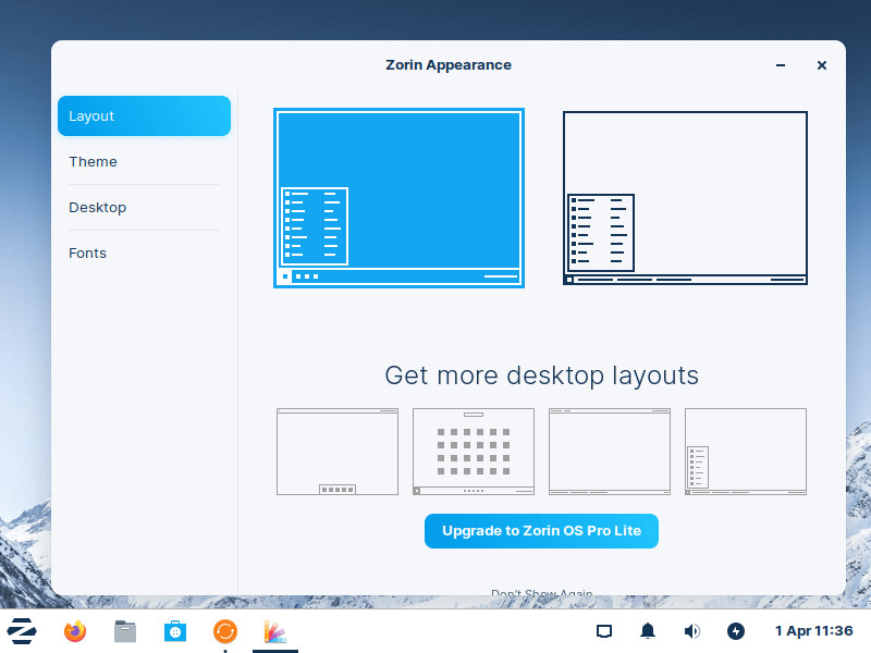 Zorin 17.1, 16.3 or 15.3 Linux OS 64bit 32bit DVD or USB Drive / Live /Bootable