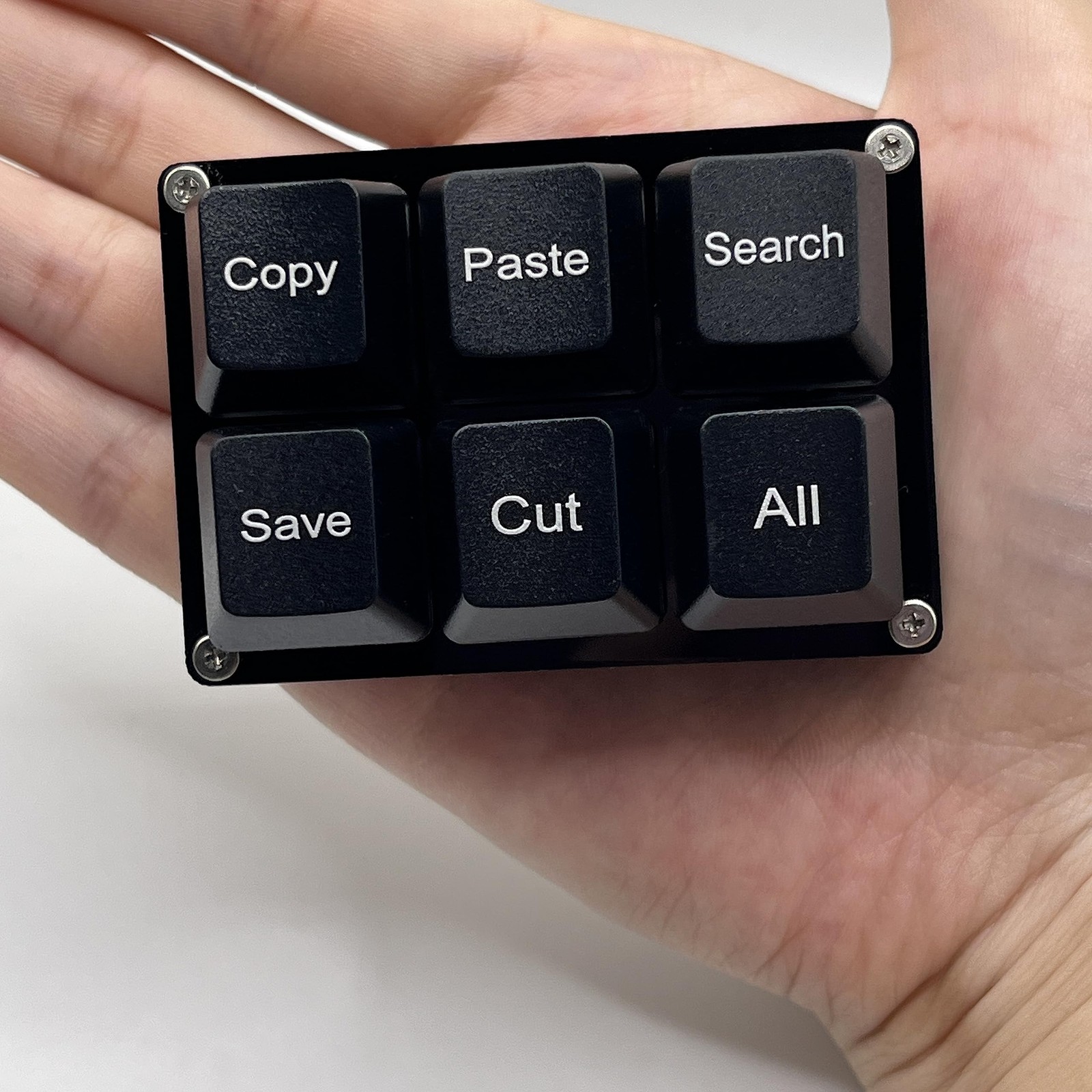 BTXETUEL Copy Paste Search Save Cut All 6-Key Keyboard One Handed OSU Keypad …