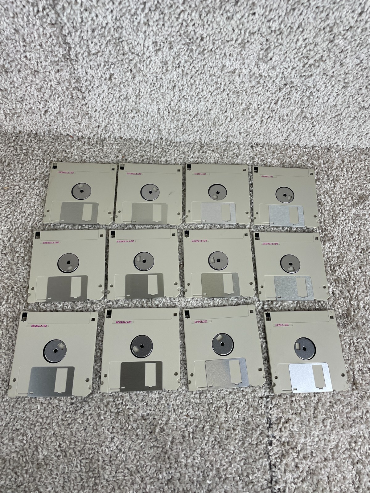 Lot of 12 Vintage Microsoft Windows 3.1 3.5 Inch Floppy Disks