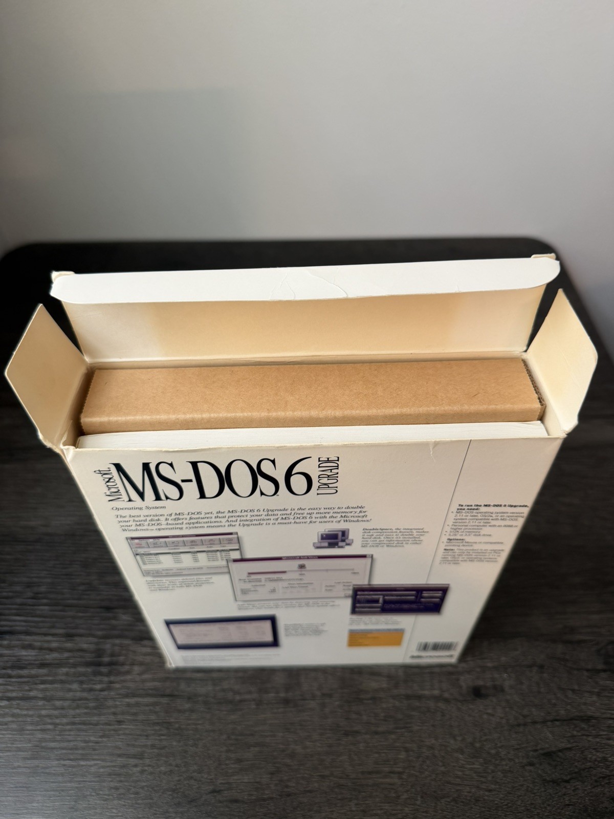 MS-DOS 6.0 Upgrade Operating System 3.5″ Floppy Discs, New In Box