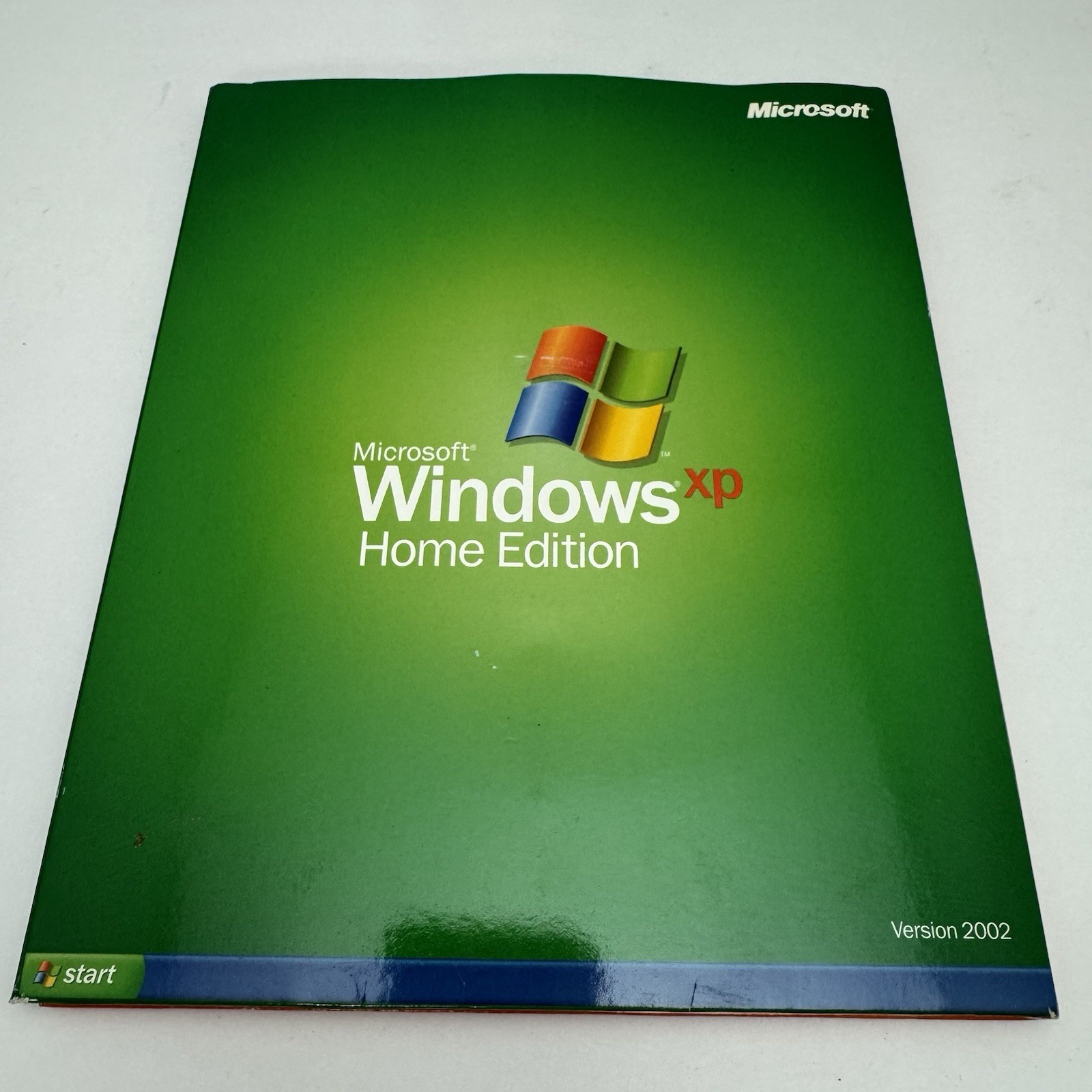 Microsoft Windows XP Home Edition Upgrade Version 2002 w Key USED