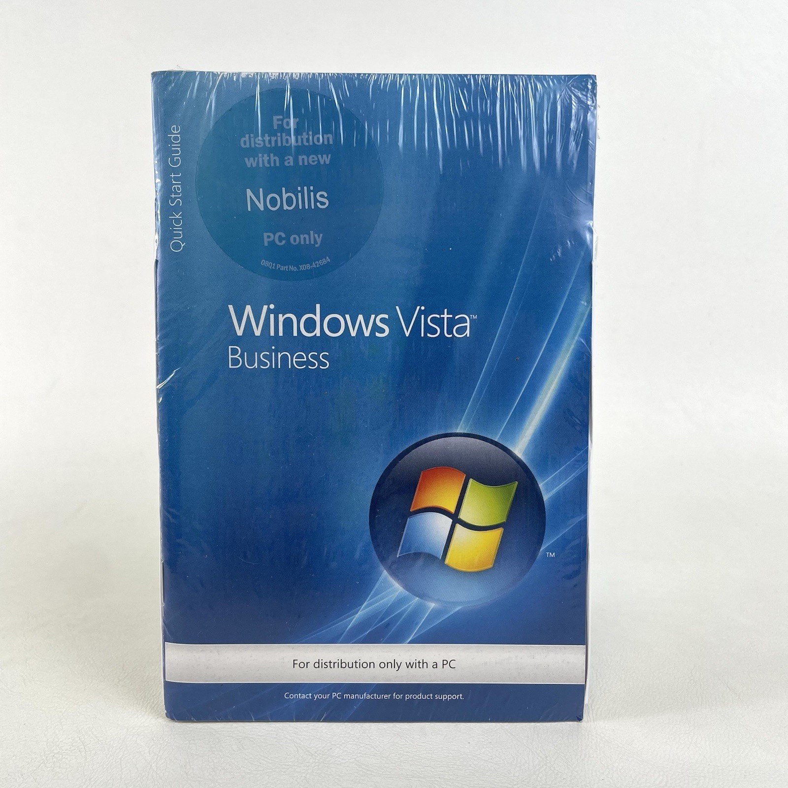 Microsoft Windows Vista Business  NOBILIS PC ONLY 32 BIT ONLY NEW SEALED!