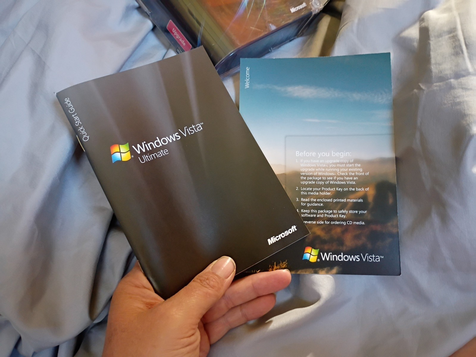 Microsoft Windows Windows Vista Ultimate Upgrade 32 & 64 bit With Key