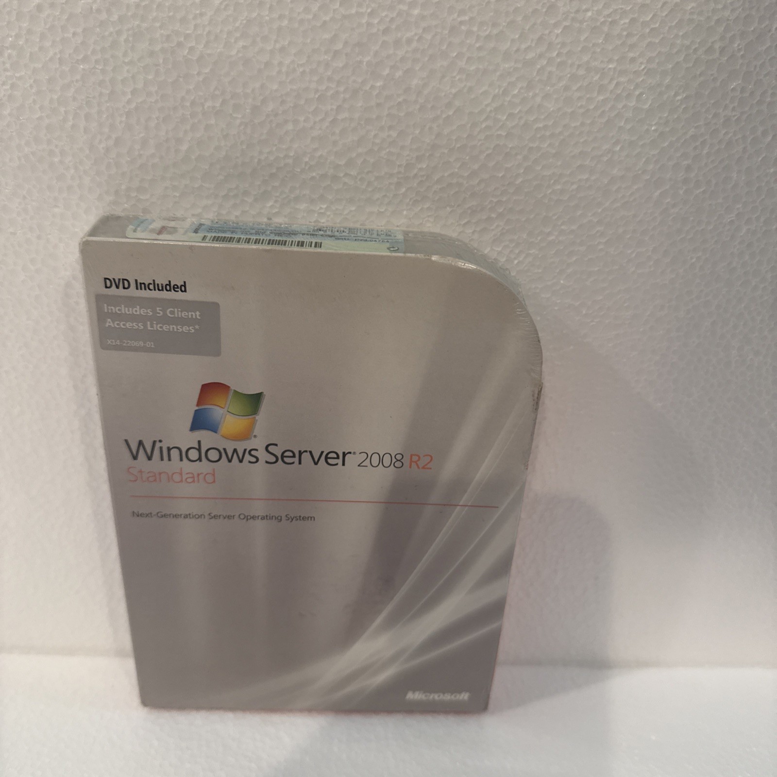 Microsoft Windows Server 2008 R2 Standard,SKU P73-04754,64-Bit,Full Retail,5 CAL
