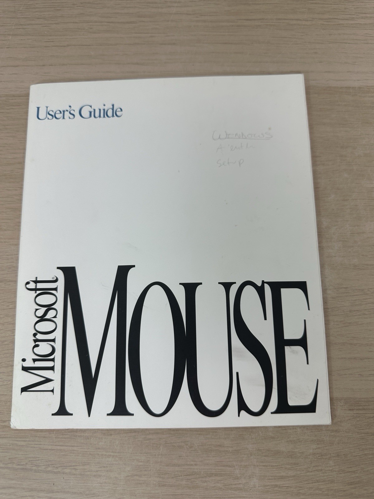 Microsoft Windows 3.1 Operating System + Microsoft Mouse – Vintage 1992 Big Box