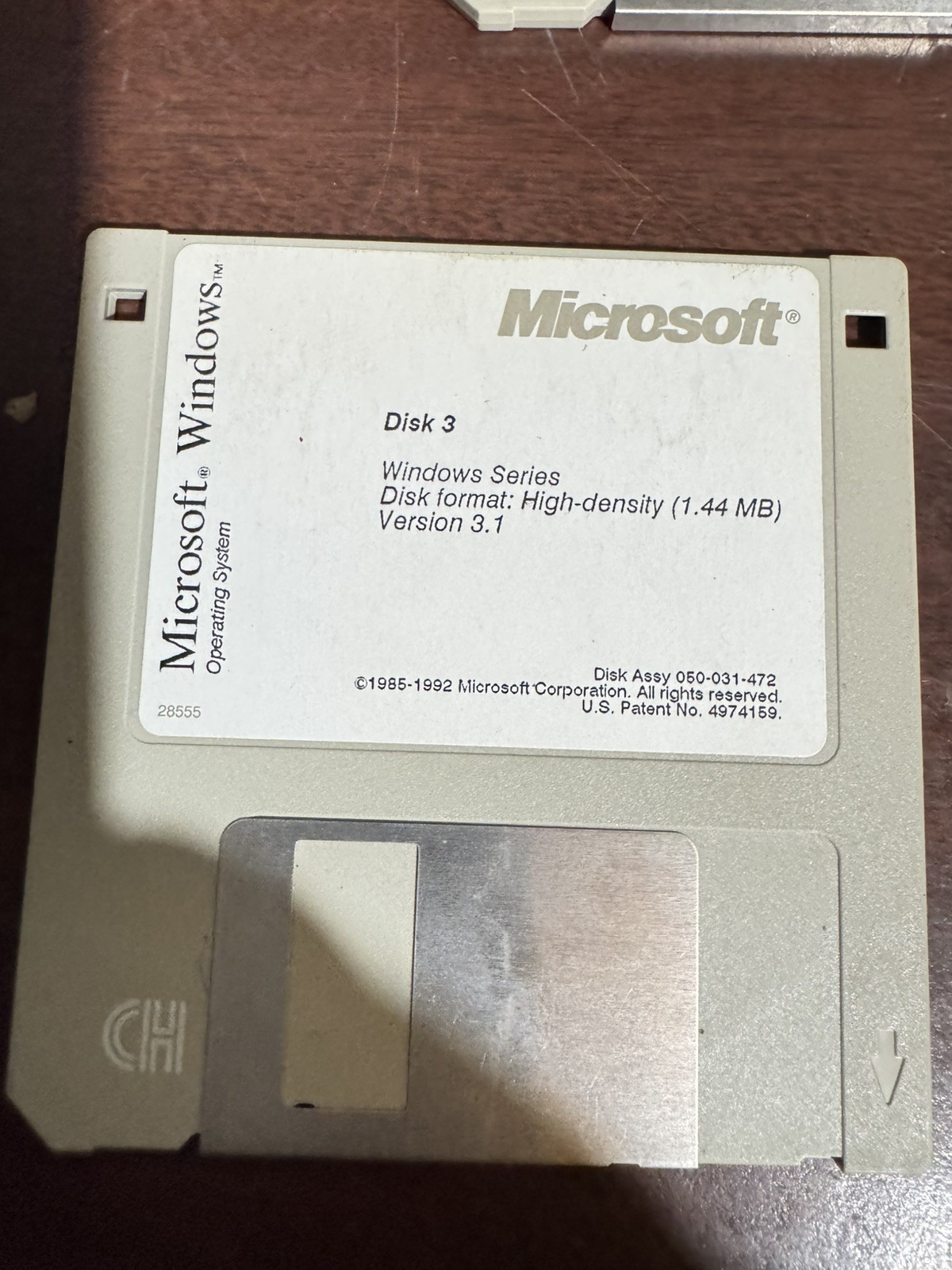 Microsoft Windows 3.1 on 3.5″ 1.44MB Floppy Disk install – Retail (6 Disks)