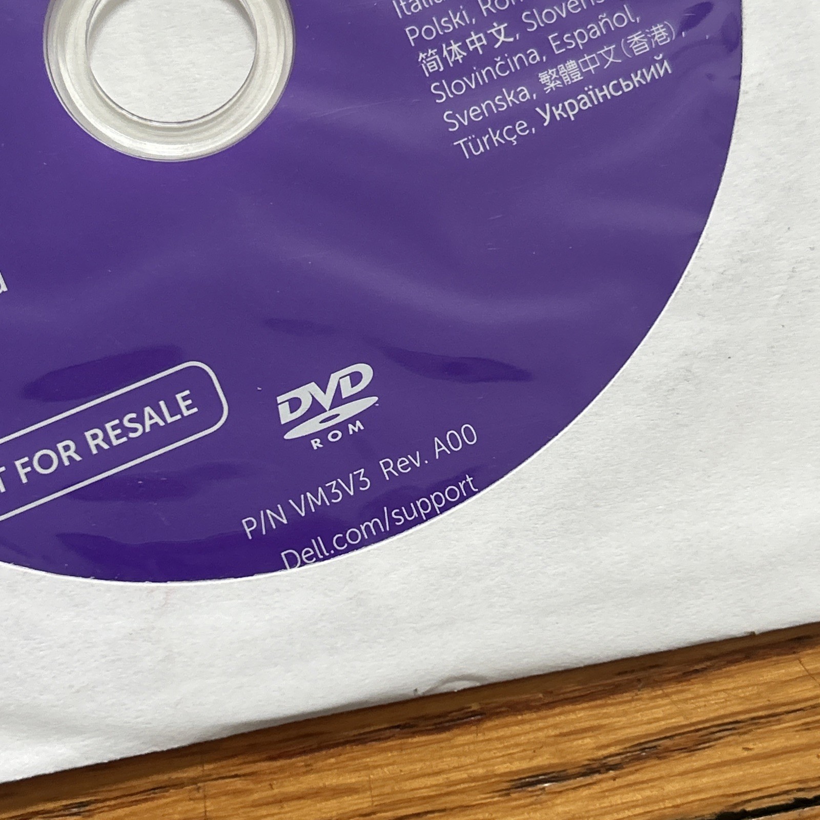 Dell Windows 10 Pro 64-bit Reinstallation Disc DVD SEALED