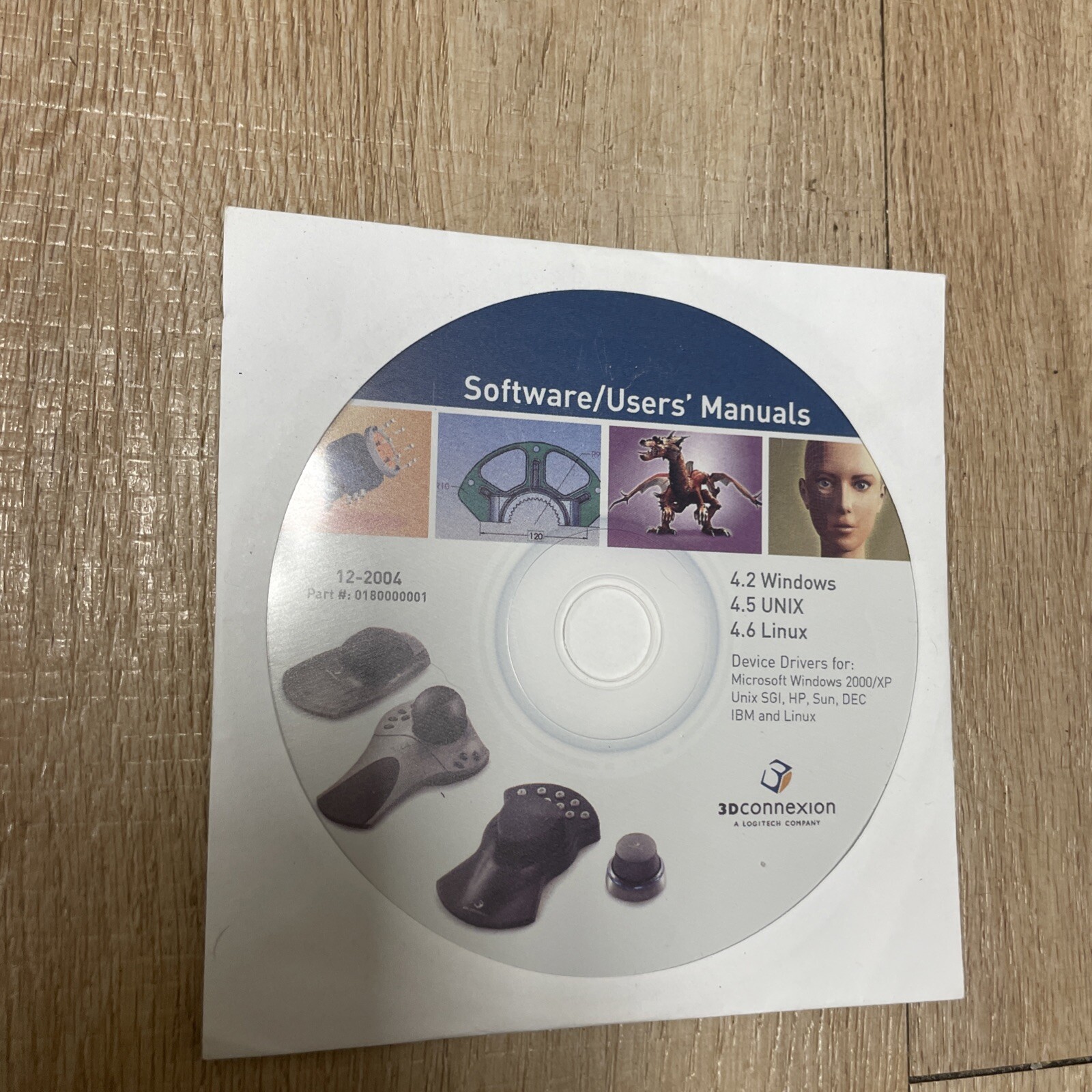 3D Connexion Software / Users Manuals 4.2 Windows 4.5 Unix 4.6 Linux