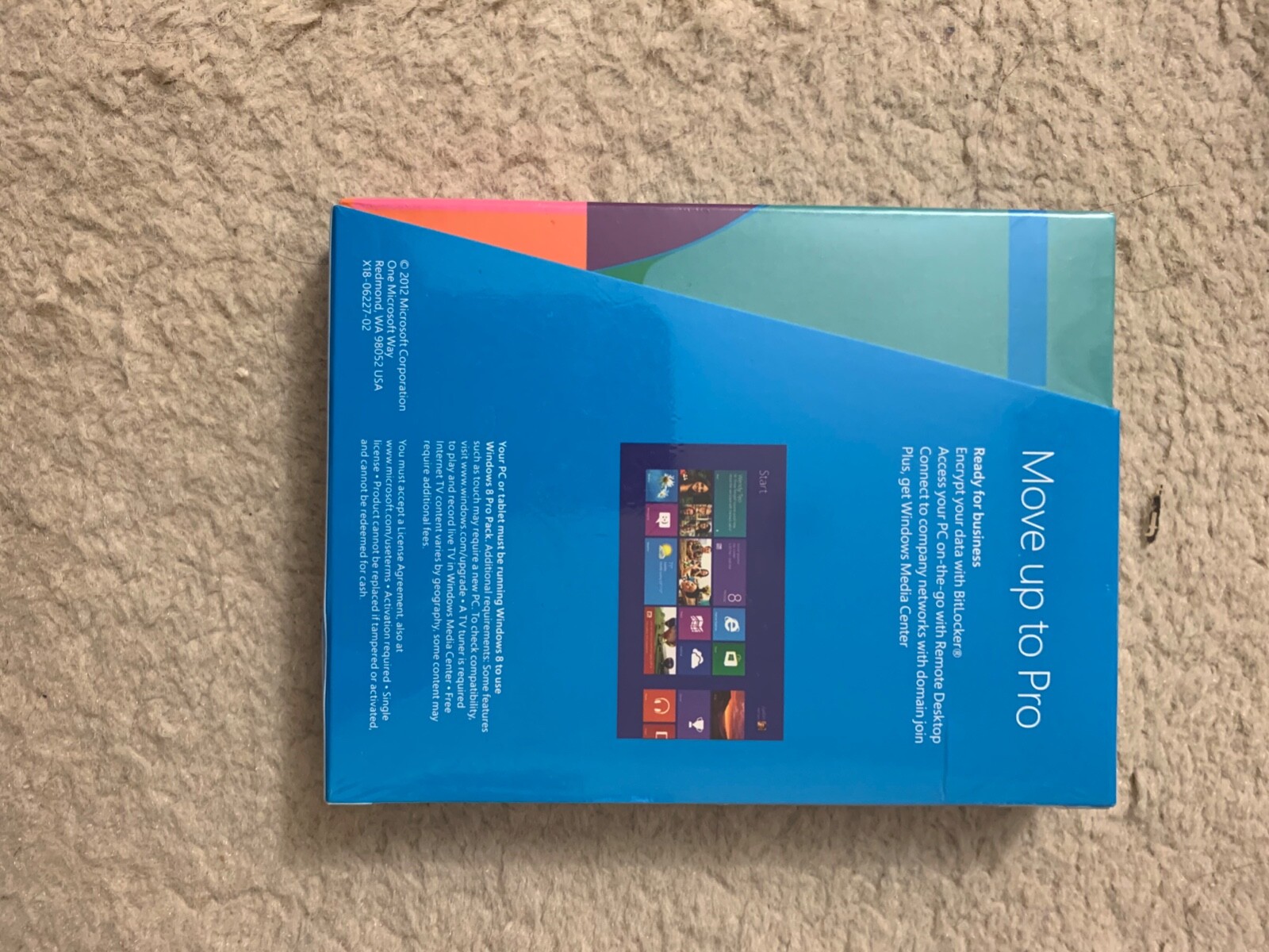 Microsoft Windows 8 Pro Pack (Retail (License Only)) (1 User) – Upgrade for…