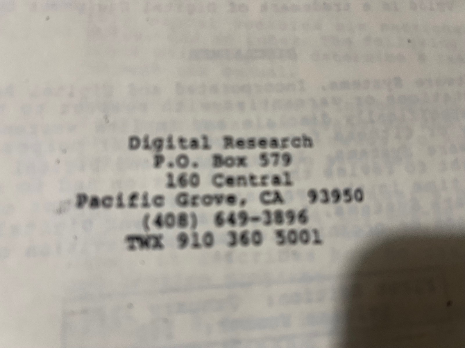 GSX-86 Grapics Ext Programmers Guide NEC APC RARE VINTAGE by Digital Research