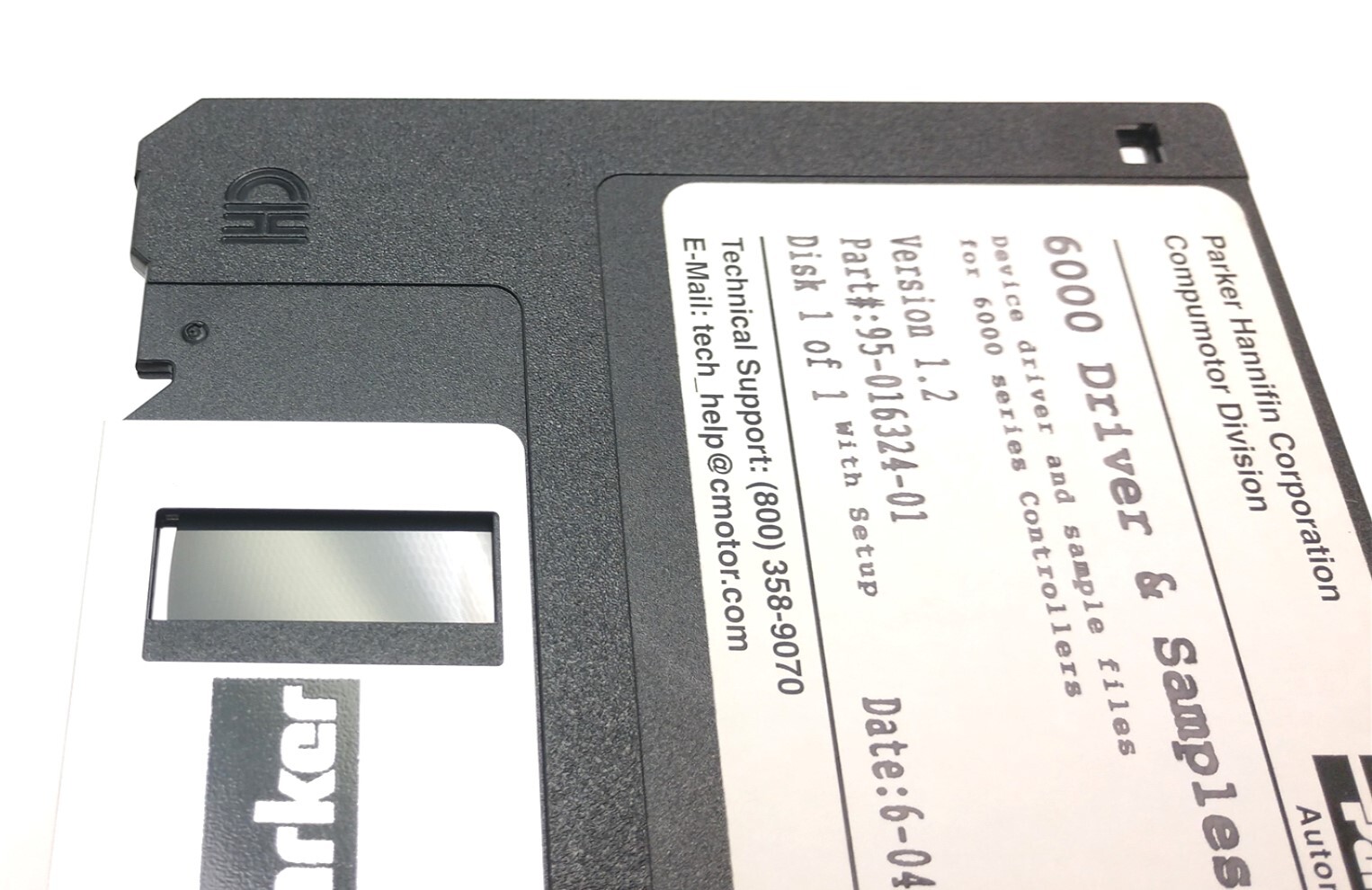 Parker 95-016324-01 Device Driver & Sample Files for 6000 Series Controller V1.2