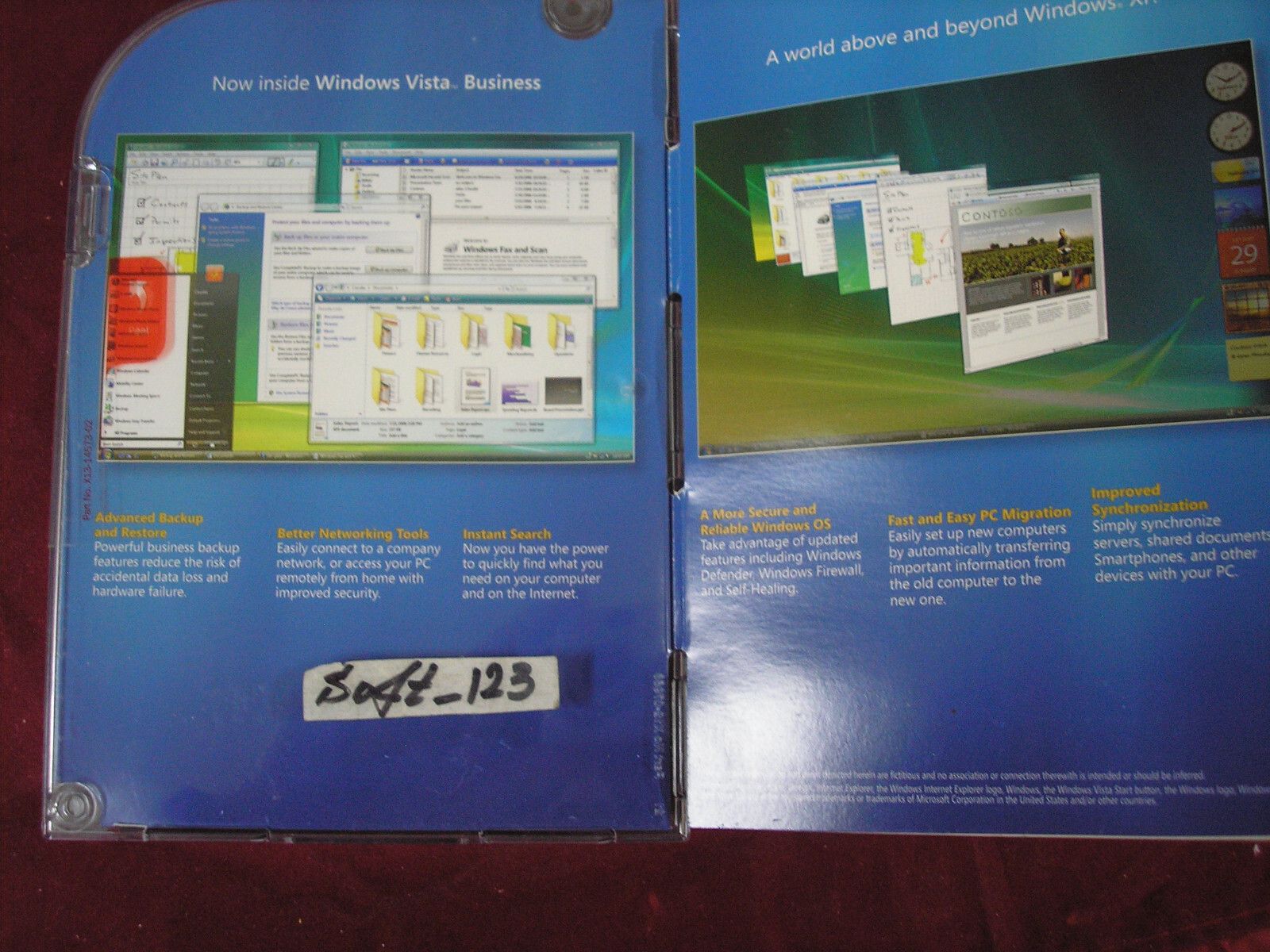 Microsoft Windows Vista Business Full MS WIN 32 Bit DVD =NEW SEALED RETAIL BOX=