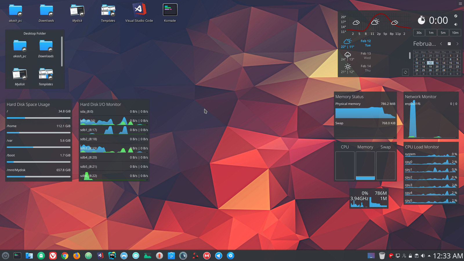Manjaro Linux 22 DVD , Cinnamon Desktop