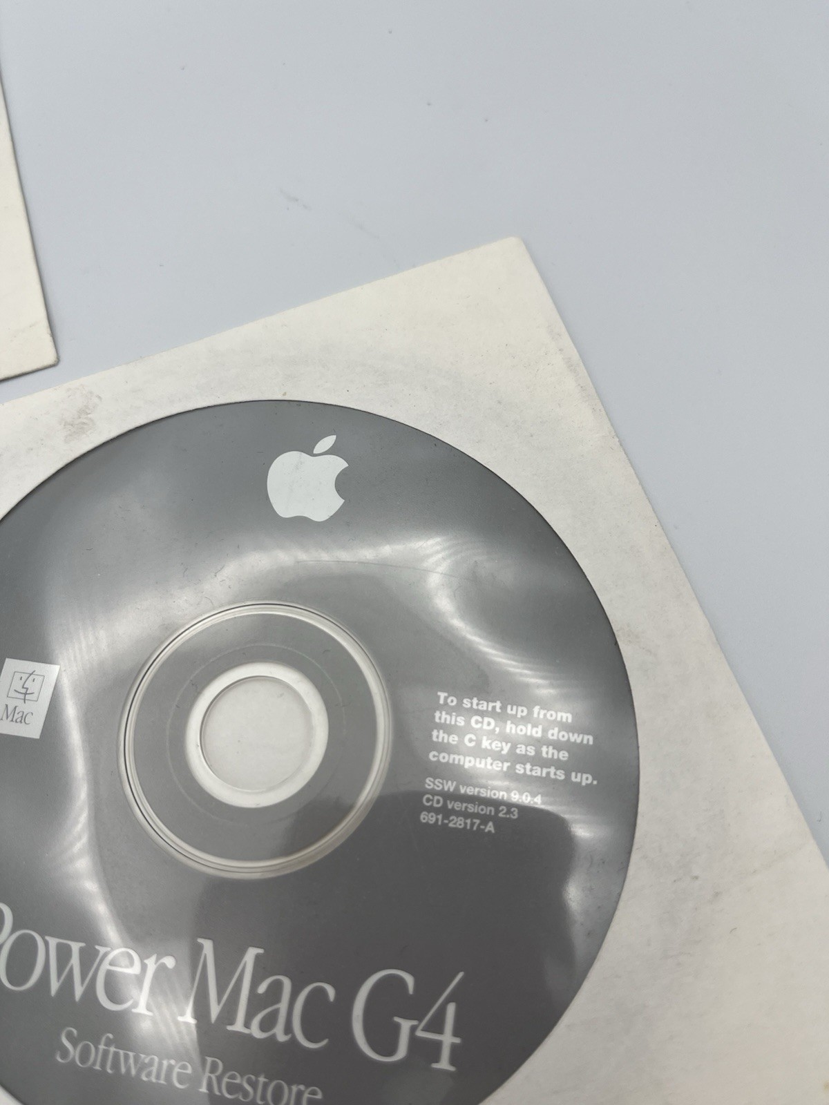 Apple Power Mac G4 Software CDs (Install and Restore)