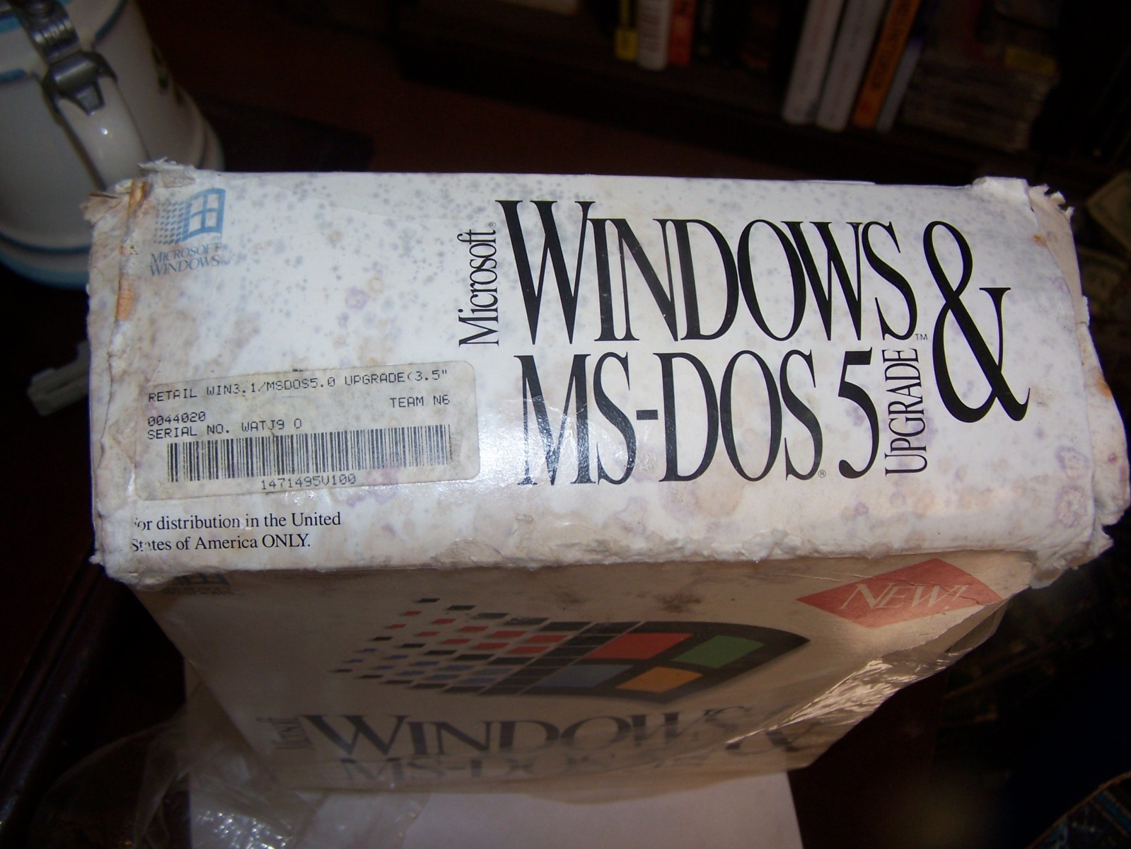Microsoft Windows 3.1 and MS-DOS 5 Upgrade on 3.5″ Disks