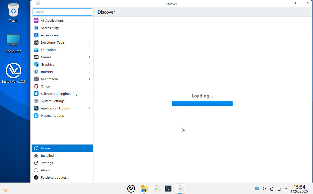 VailuxOS is a Debian-based Linux operating system on DVD or USB Flash Drive