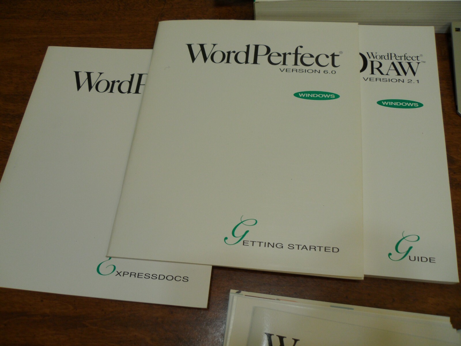 Vintage WordPerfect Version 6.0 Windows System Competitive Trade-up