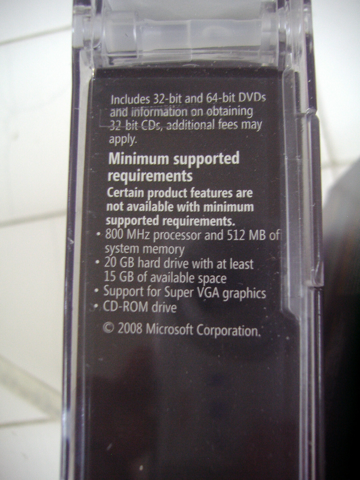 Microsoft Windows Vista Ultimate Full 32 Bit & 64 Bit DVDs=NEW SEALED BOX=